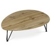 Konferenční stolek 94x69x25cm, mdf, divoký dub, AF-3013 OAK (Barva Přírodní)