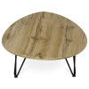 Konferenční stolek 94x69x25cm, mdf, divoký dub, AF-3013 OAK (Barva Přírodní)