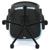 Kancelářská židle, houpací mechanismus, modrá, KA-V317 BLUE (Barva Modrá)