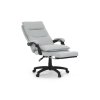 Kancelářské křeslo, výškově nastavitelná, šedá látka, KA-Y350 GREY (Barva Šedá)