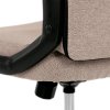 Kancelářské křeslo, houpací mechanismus, černá látka, KA-Y391 BK2 (Barva Hnědá)