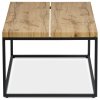 Konferenční stolek 110x60cm, mdf, divoký dub, AHG-269 OAK (Barva Přírodní)
