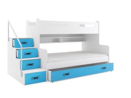postel max 3 modra
