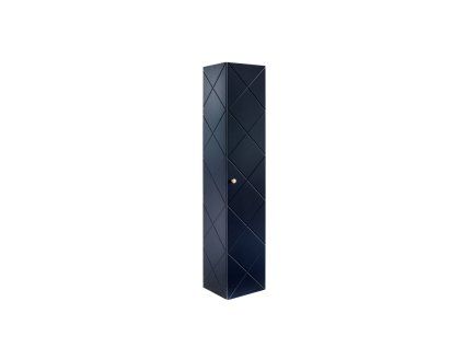 57518 koupelnova skrinka elegance blue s policemi
