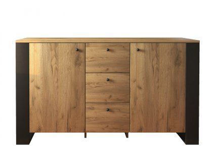 wood komoda 2d3s