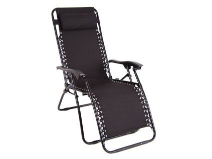 kreslo relax cerne