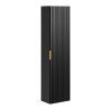 57455 koupelnova skrinka adel black s policemi
