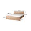 postel do loznice 180x200cm morty dub wotan