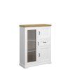 system riva witryna niska 2d1w1s bialy dab harbor 3