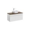 Umyvadlová skříňka Iconic White 100 cm