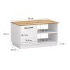 system velutto lawa 90 t bialy dab evok 4