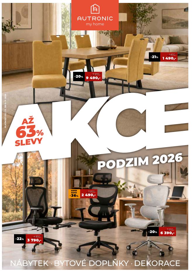 Akční nabídka PODZIM 2026