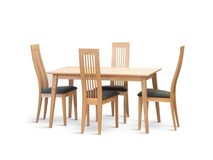 Stůl Y25 dub masiv (Délka stolu 180, KOSTRA dub, Rozklad 0)