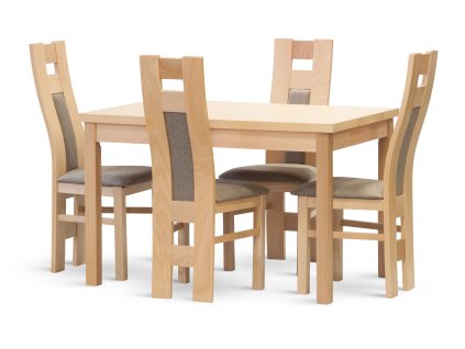 Stůl UDINE (Délka stolu 180, KOSTRA dub wotan, Rozklad 40)