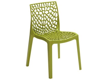 Židle GRUVYER (KOSTRA polypropylen bordo marsala)