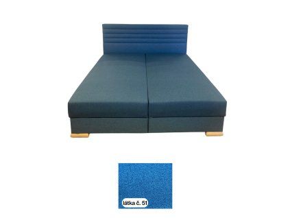 CORALO - dvoulůžko Extra Box Spring 180x200cm