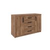 Komoda Pohoda se čtyřmi zásuvkami a dvířky studio 01