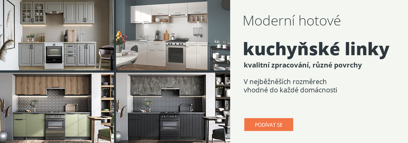 Hotové kuchyňské linky