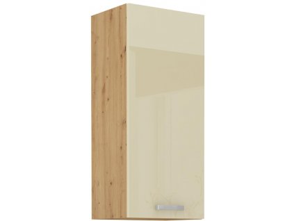 Horní skříňka ARISA 25 (40 / 90 cm) krémový lesk