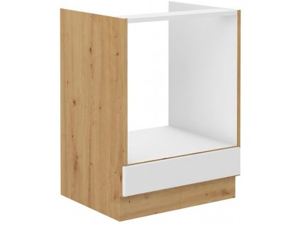 Dolní skříňka pro troubu STELLA 8 (60 cm) bílý mat