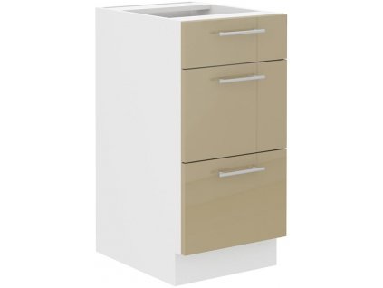Dolní skříňka LARY 4 (40 cm) - cappucino lesk