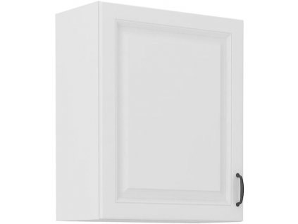 Horní skříňka STELLA 13 (60 / 72 cm) bílý mat / bílý