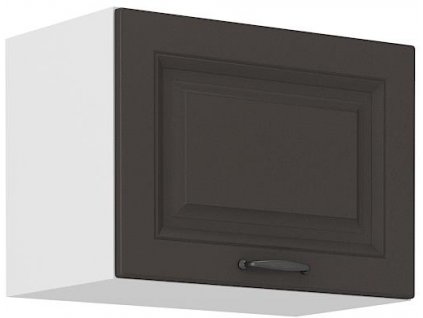 Horní skříňka STELLA 20 (50 / 36 cm) grafit mat / bílý