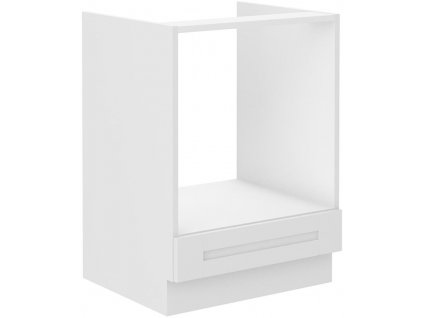 Dolní skříňka pro troubu LUNY 8 (60 cm) bílá / bílá