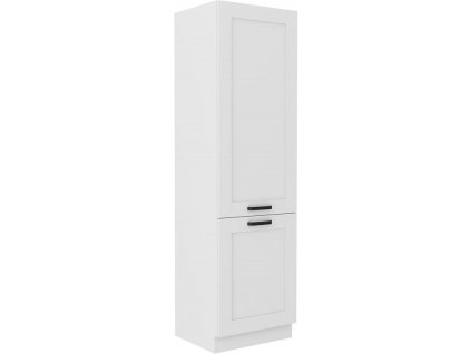 Potravinová skříň LUNY 25 (60 cm) bílá / bílá