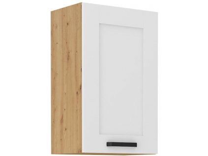 Horní skříňka LUNY 15 (45 / 72 cm) bílá / dub artisan
