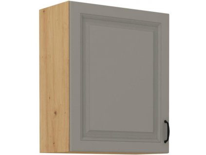 Horní skříňka STELLA 13 (60 / 72 cm) claygrey / dub artisan
