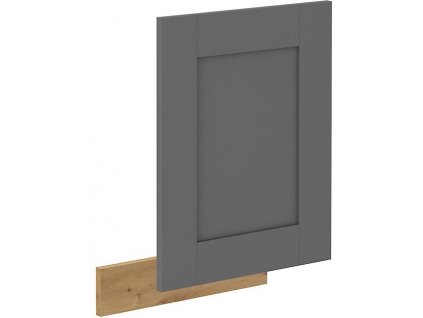 Dvířka na myčku LUNY 37 (570 x 446) dustgrey / dub artisan