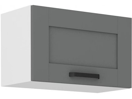 Horní skříňka LUNY 19 (60 / 36 cm) dustgrey / bílá
