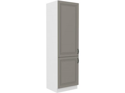 Potravinová skříň STELLA 25 (60 cm) claygrey / bílá