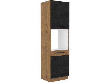Skříň pro troubu VIKTORIE Dark 30 (60 cm)