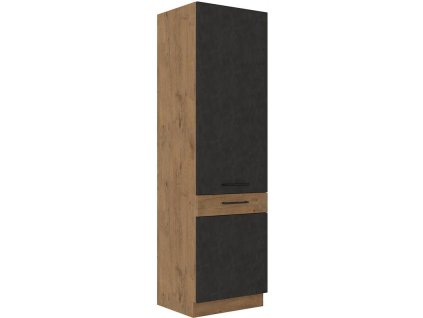 Skříň pro lednici VIKTORIE grafit mat 48 (60 cm)
