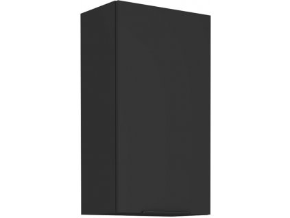 Horní skříňka SIENA 31 (50 / 90 cm) - černá / černá