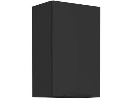 Horní skříňka SIENA 32 (45 / 72 cm) - černá / černá