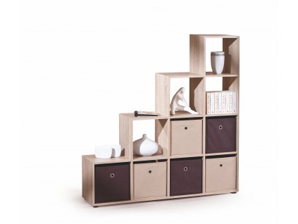 Policový regál LUCIE dub sonoma Policový regál LUCIE dub sonoma