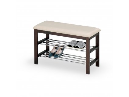 Botník ST3 wenge/krémový Botník ST3 wenge/krémový