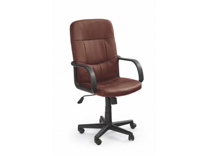 Kancelářská židle DENZEL - tmavě hnědá