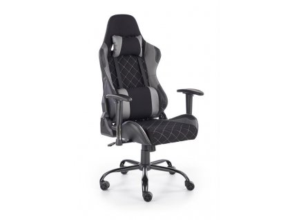 Kancelářská židle DRAKE - černo / šedá