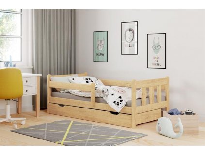 Dětská postel Marina - borovice lakovaná