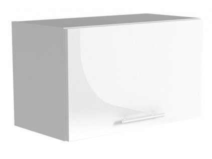Horní digestořová skříňka VERONA 25 (50 x 36 cm) bílý lesk