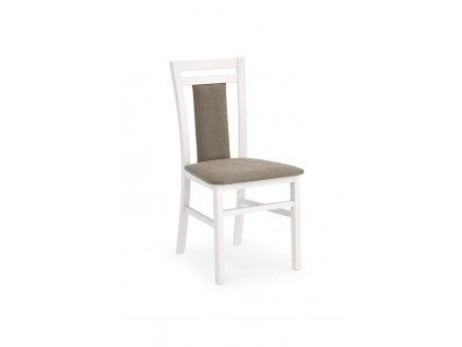 Dřevěná židle Hubert 8 - bílá