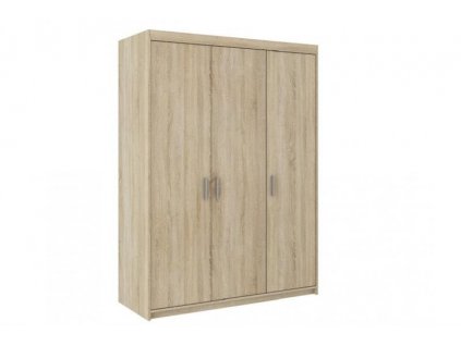 Šatní skříň ELIS 3D dub sonoma