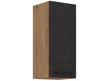 Horní skříňka VIKTORIE grafit mat 24 (30 cm)