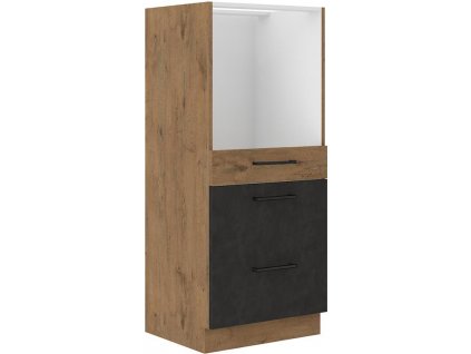 Skříňka VIKTORIE grafit mat 43 (60 cm) bez pracovní desky