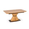 Jídelní rozkládací stůl DIAMOND 160-200 cm - zlatý dub