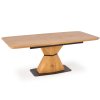 Jídelní rozkládací stůl DIAMOND 160-200 cm - zlatý dub